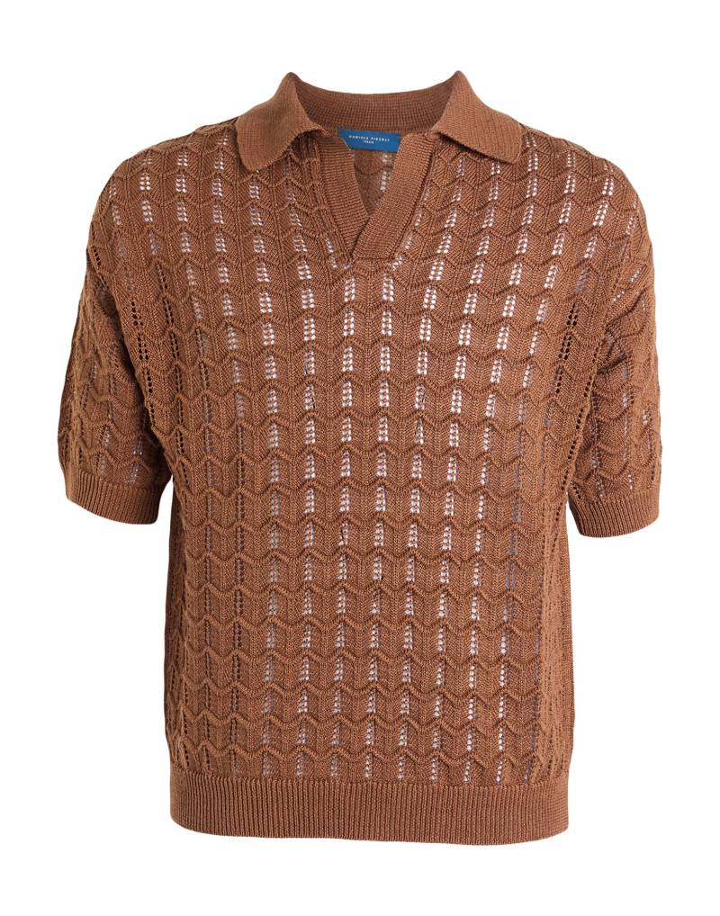 DANIELE FIESOLI Pullover Herren Braun von DANIELE FIESOLI