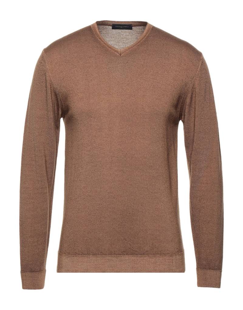 DANIELE FIESOLI Pullover Herren Braun von DANIELE FIESOLI