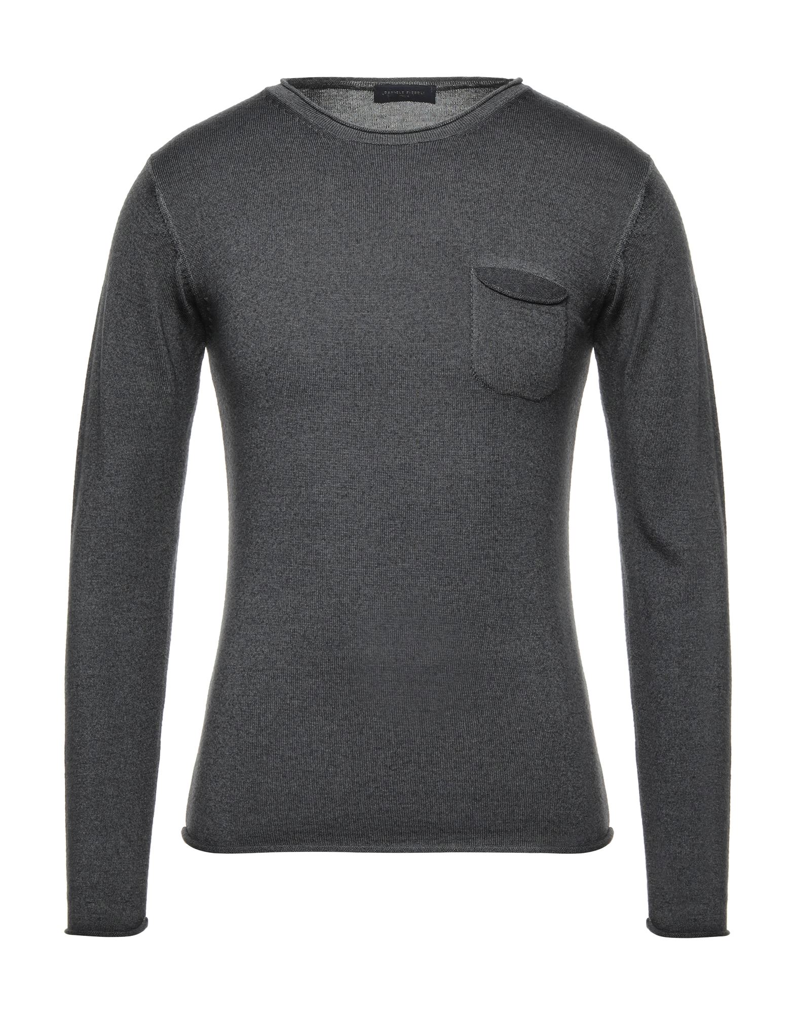 DANIELE FIESOLI Pullover Herren Braungrau von DANIELE FIESOLI