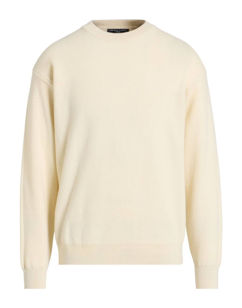 DANIELE FIESOLI Pullover Herren Cremeweiß von DANIELE FIESOLI