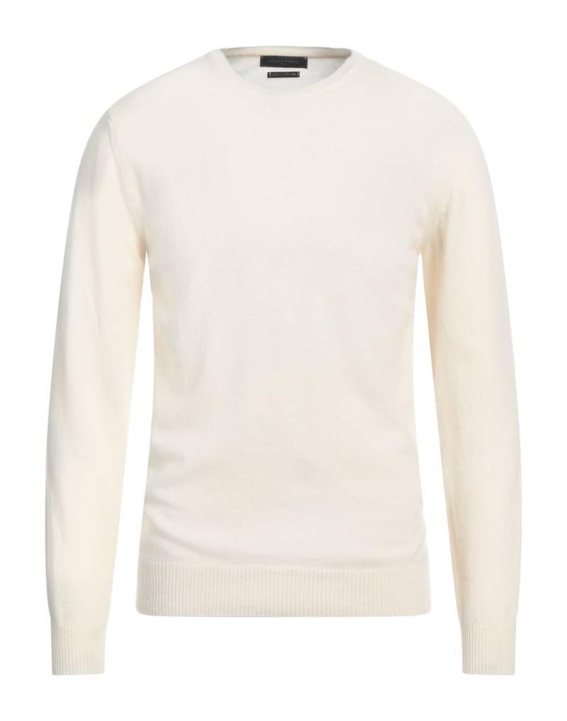 DANIELE FIESOLI Pullover Herren Cremeweiß von DANIELE FIESOLI