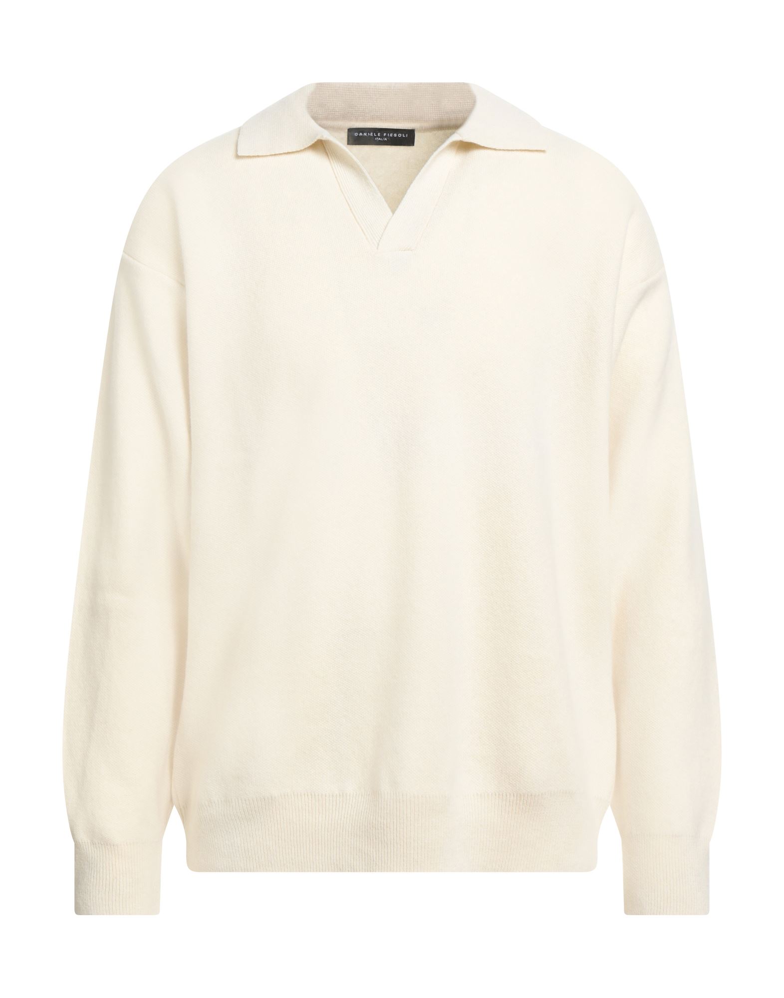 DANIELE FIESOLI Pullover Herren Cremeweiß von DANIELE FIESOLI
