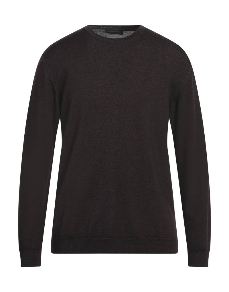 DANIELE FIESOLI Pullover Herren Dunkelbraun von DANIELE FIESOLI