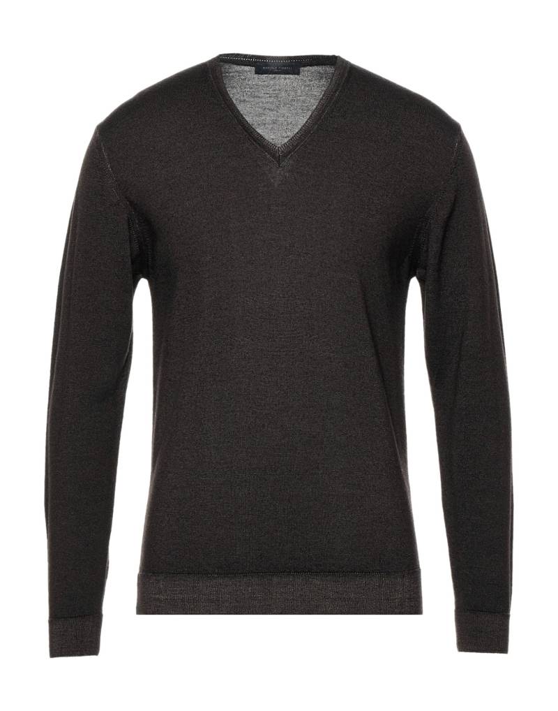 DANIELE FIESOLI Pullover Herren Dunkelbraun von DANIELE FIESOLI