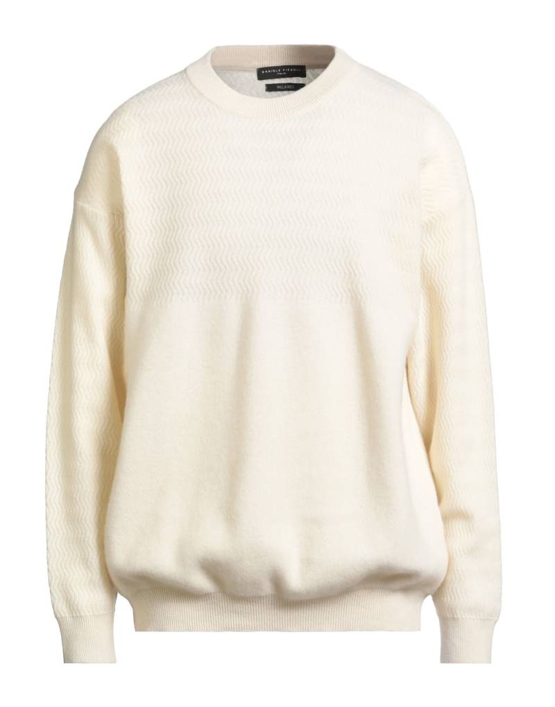 DANIELE FIESOLI Pullover Herren Elfenbein von DANIELE FIESOLI