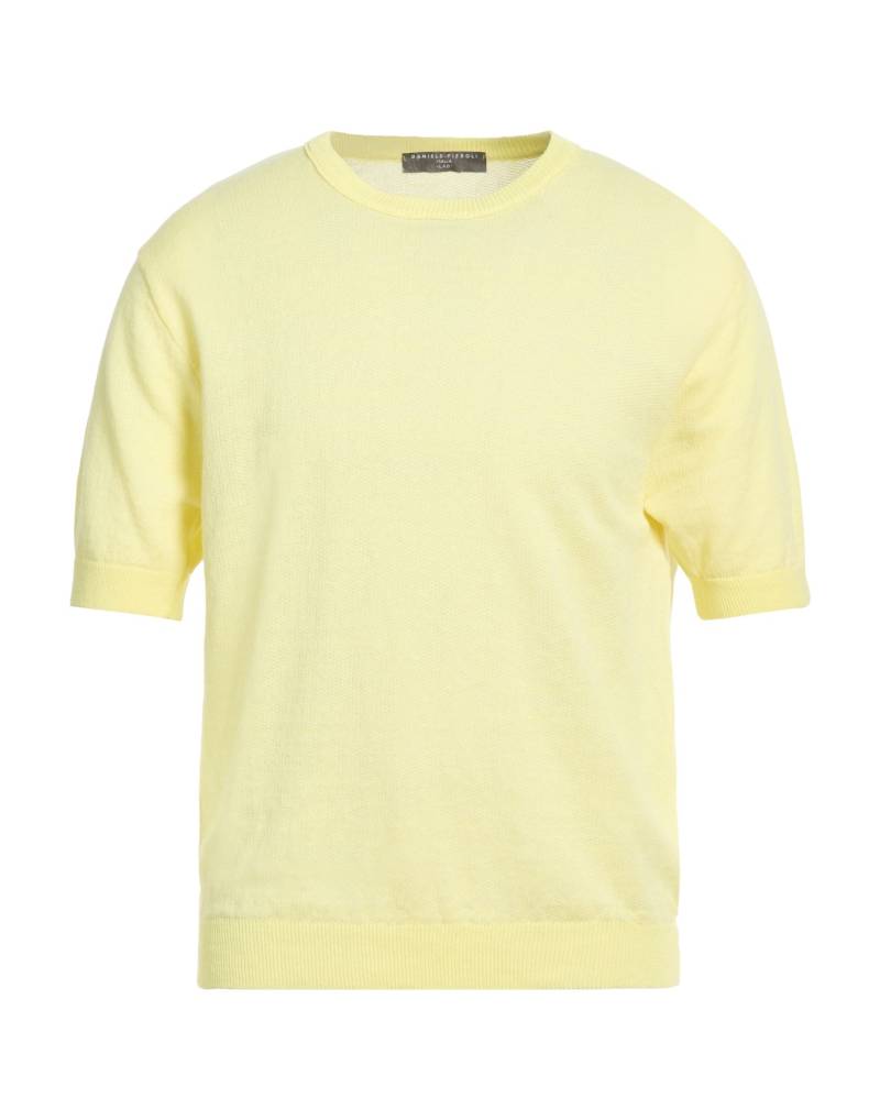 DANIELE FIESOLI Pullover Herren Gelb von DANIELE FIESOLI