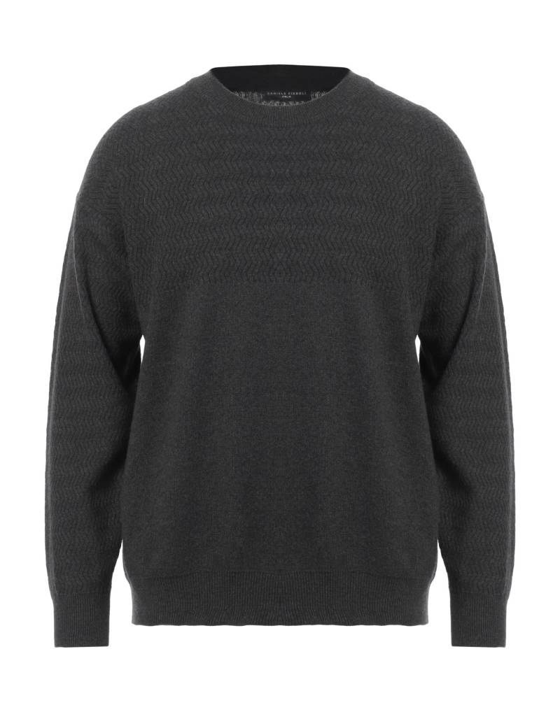 DANIELE FIESOLI Pullover Herren Braungrau von DANIELE FIESOLI