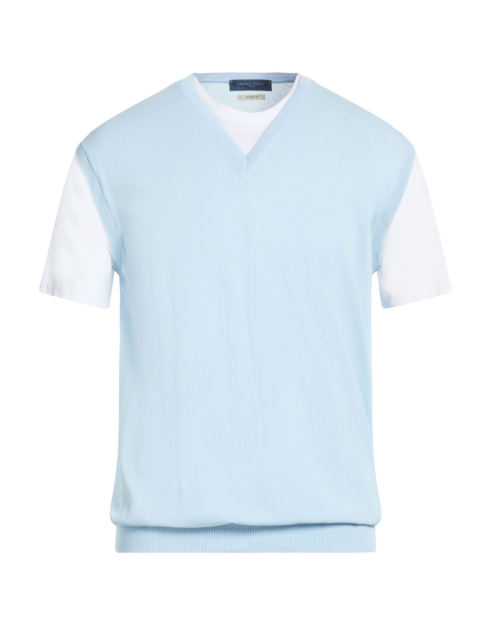 DANIELE FIESOLI Pullover Herren Hellblau von DANIELE FIESOLI