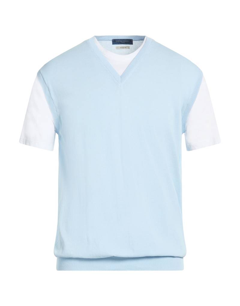 DANIELE FIESOLI Pullover Herren Hellblau von DANIELE FIESOLI