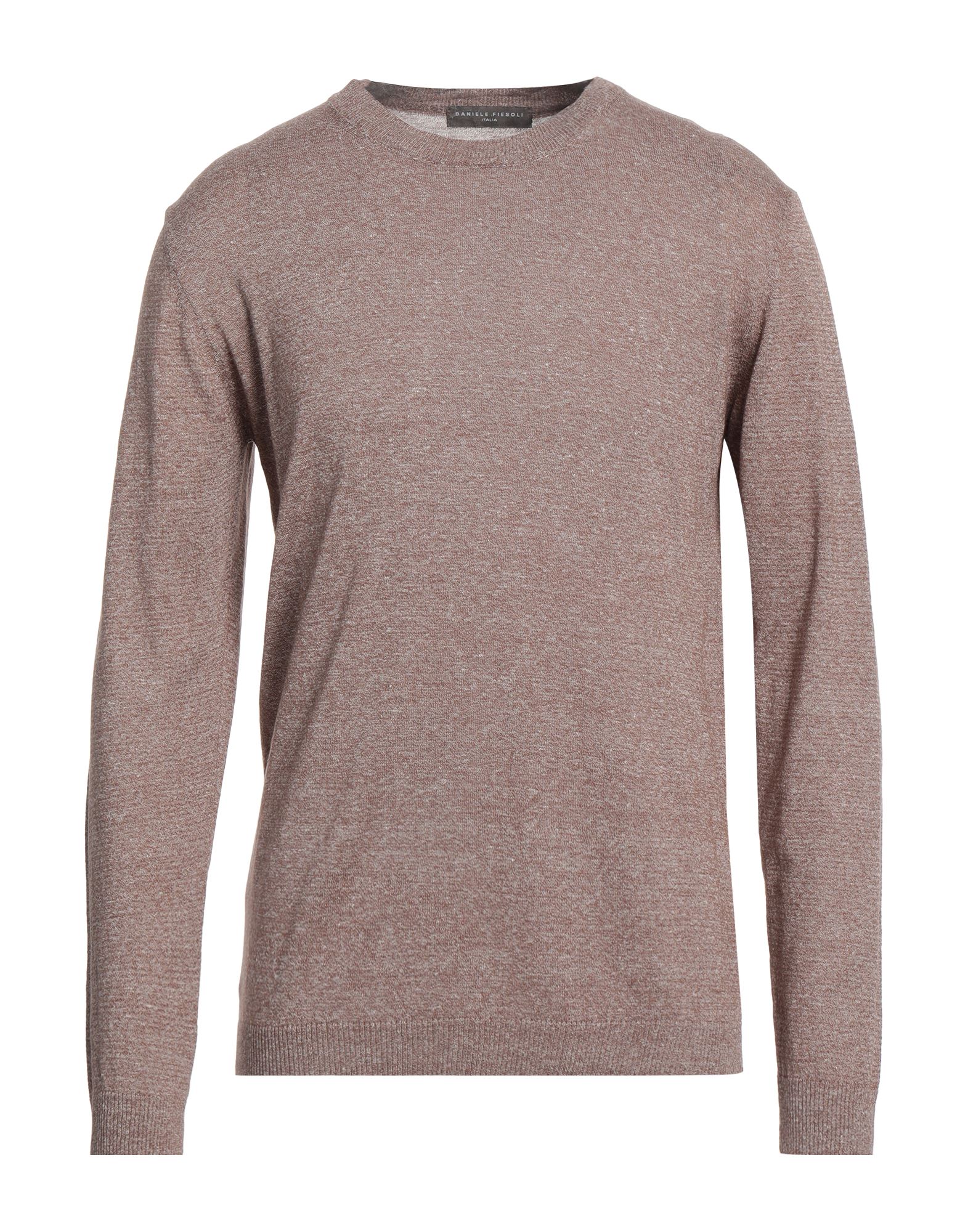 DANIELE FIESOLI Pullover Herren Hellbraun von DANIELE FIESOLI