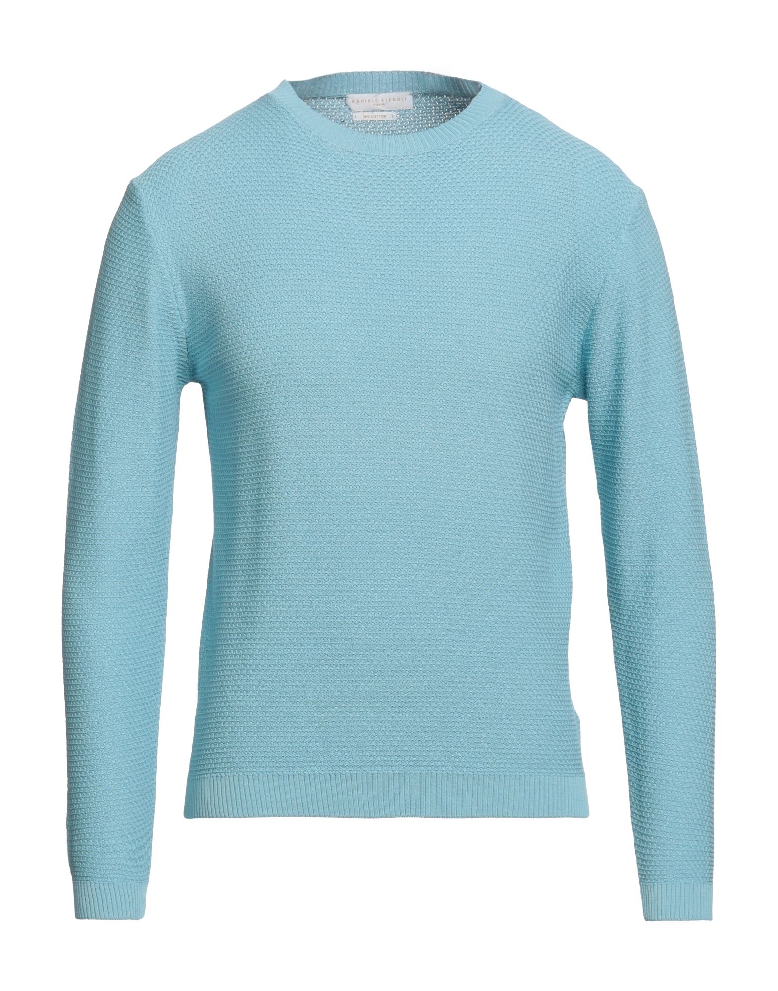 DANIELE FIESOLI Pullover Herren Himmelblau von DANIELE FIESOLI