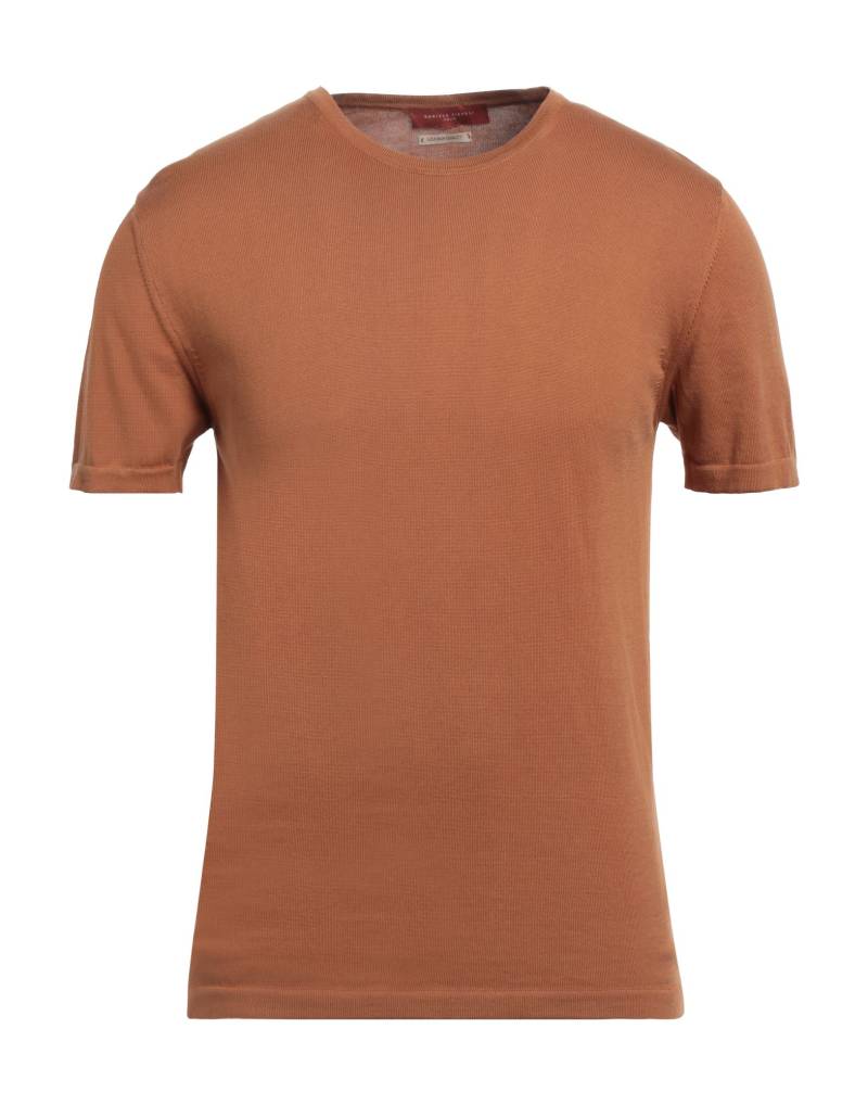 DANIELE FIESOLI Pullover Herren Kamel von DANIELE FIESOLI