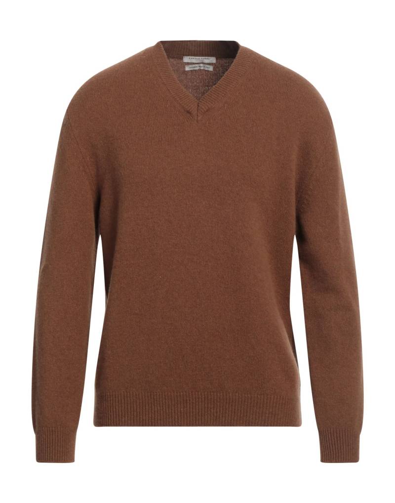 DANIELE FIESOLI Pullover Herren Kamel von DANIELE FIESOLI