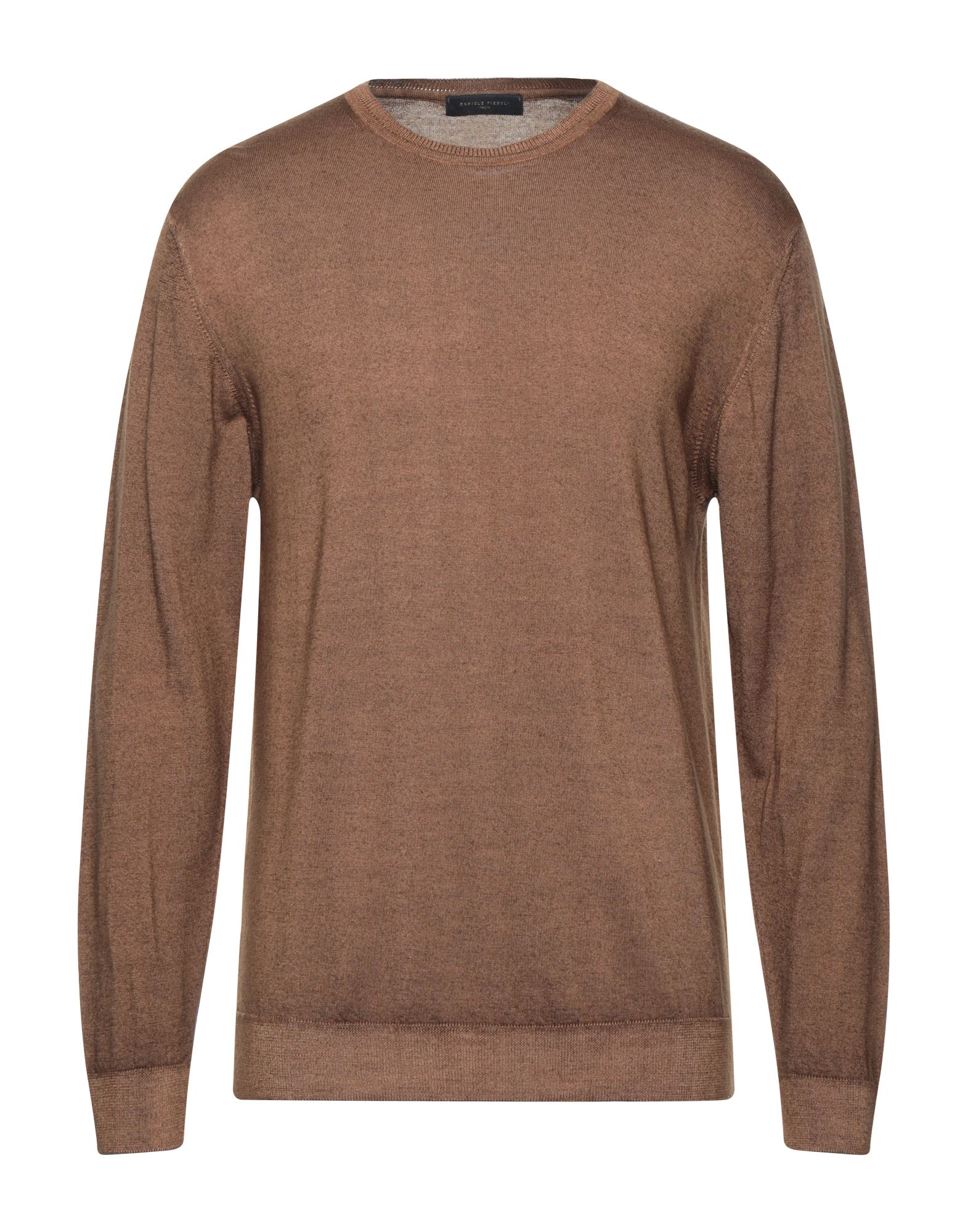 DANIELE FIESOLI Pullover Herren Kamel von DANIELE FIESOLI