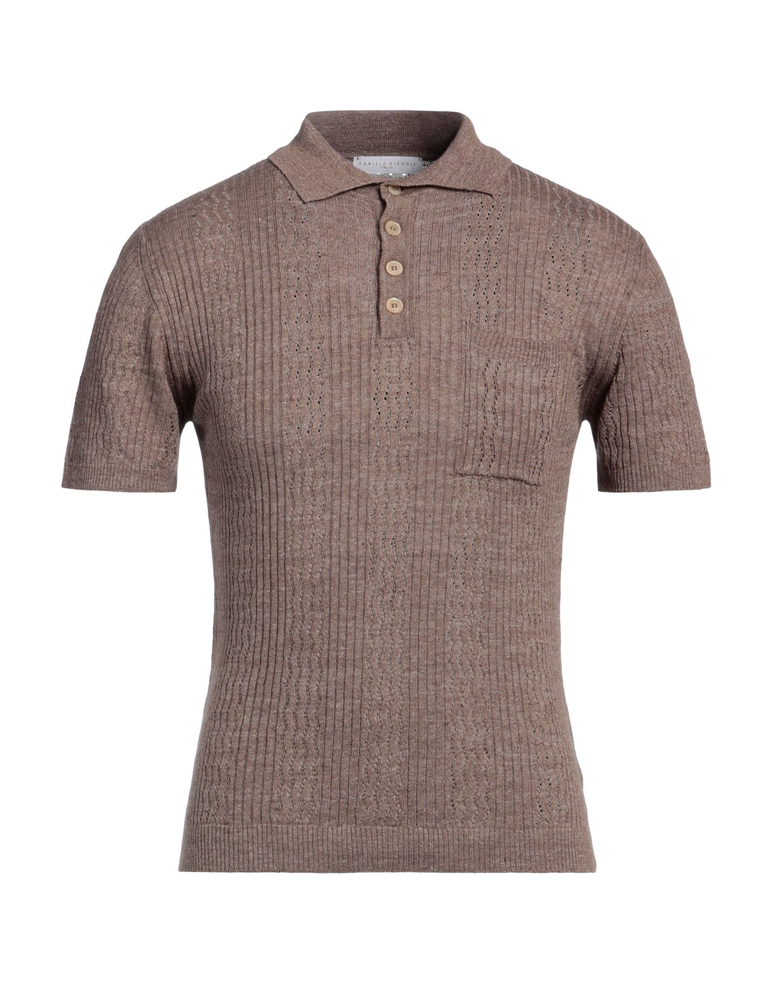 DANIELE FIESOLI Pullover Herren Khaki von DANIELE FIESOLI