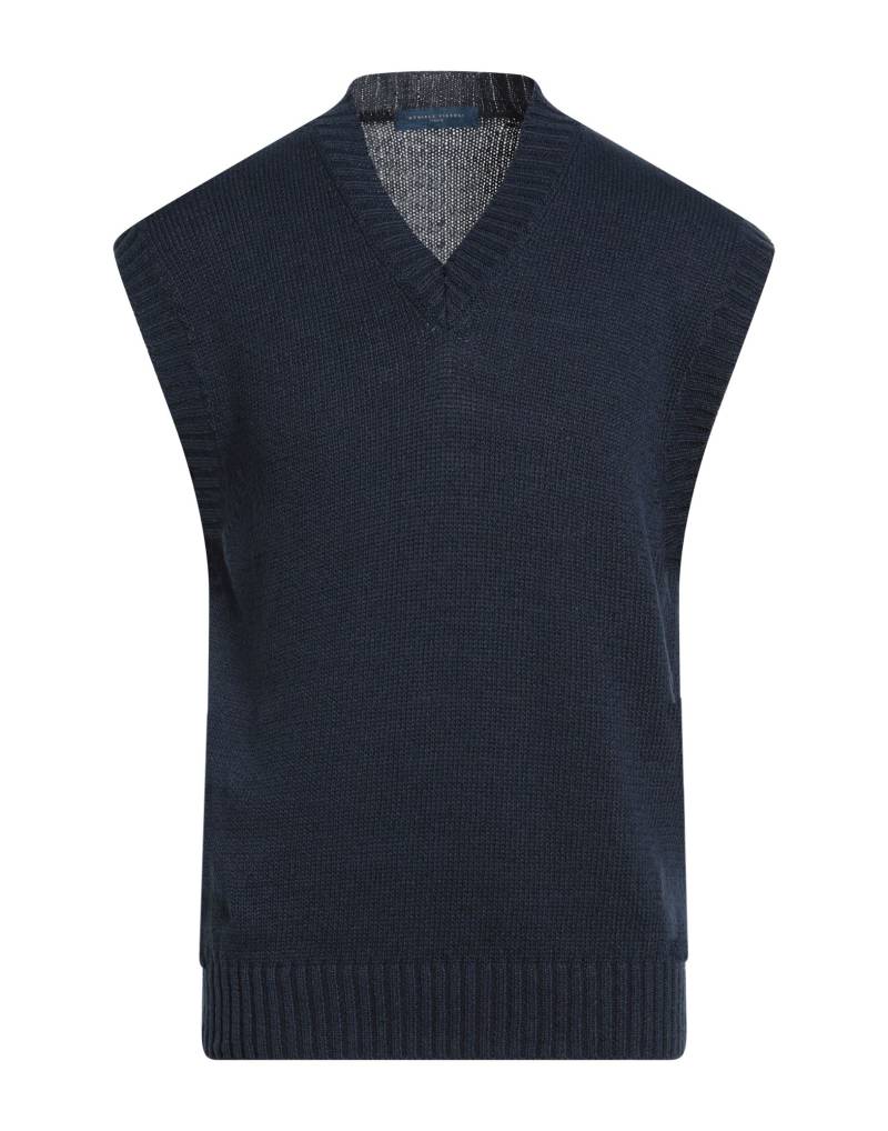 DANIELE FIESOLI Pullover Herren Marineblau von DANIELE FIESOLI