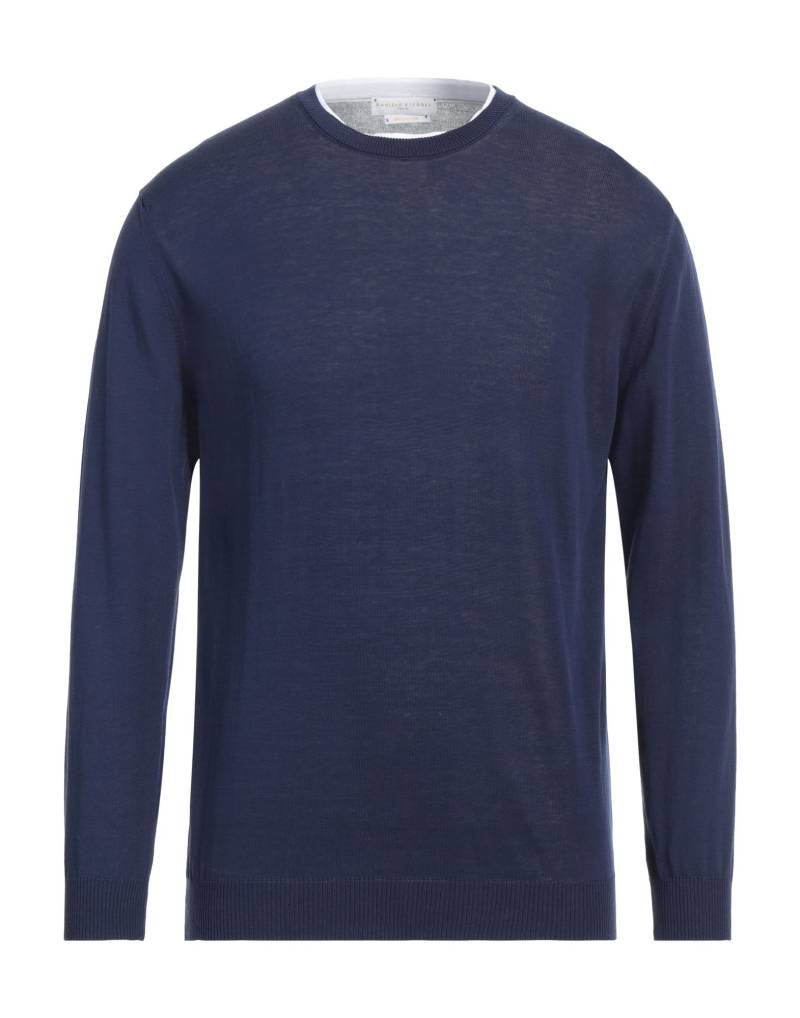 DANIELE FIESOLI Pullover Herren Marineblau von DANIELE FIESOLI