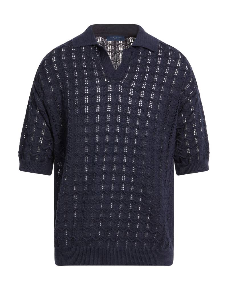 DANIELE FIESOLI Pullover Herren Nachtblau von DANIELE FIESOLI