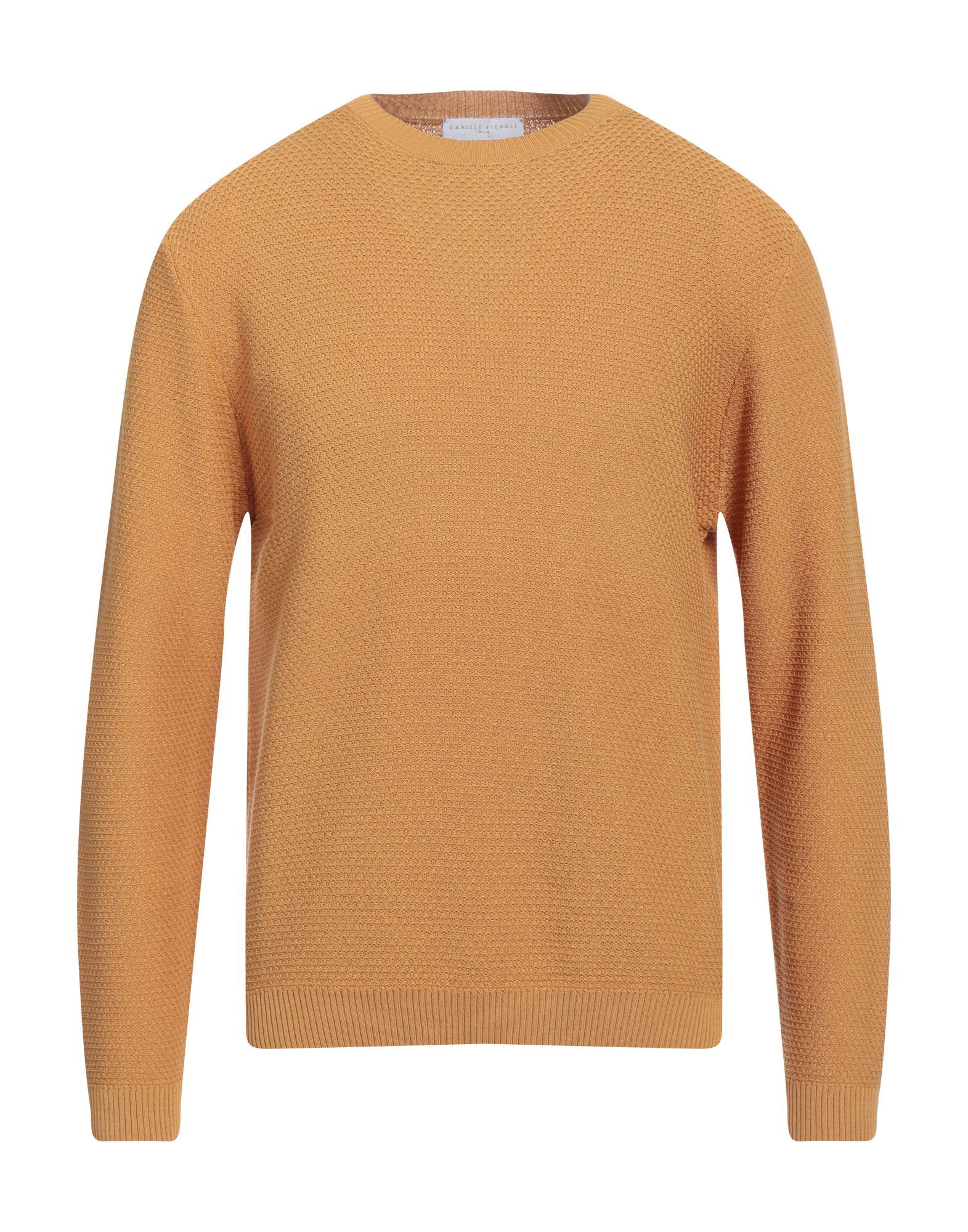 DANIELE FIESOLI Pullover Herren Ocker von DANIELE FIESOLI