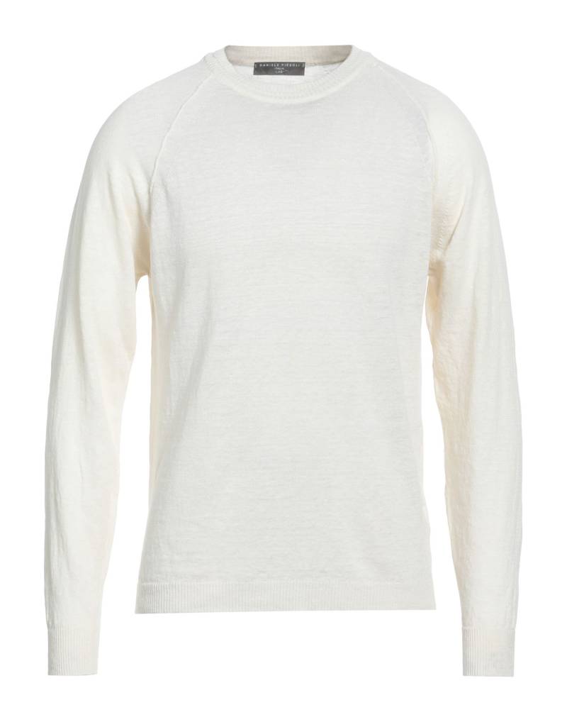 DANIELE FIESOLI Pullover Herren Off white von DANIELE FIESOLI