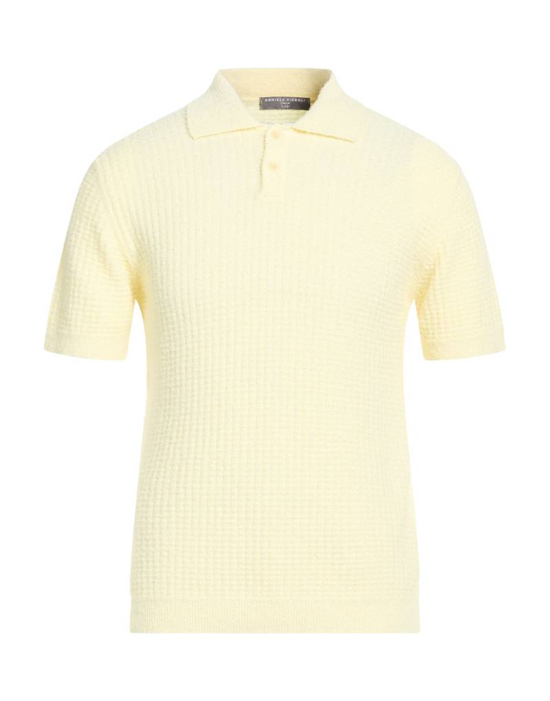 DANIELE FIESOLI Pullover Herren Pastellgelb von DANIELE FIESOLI