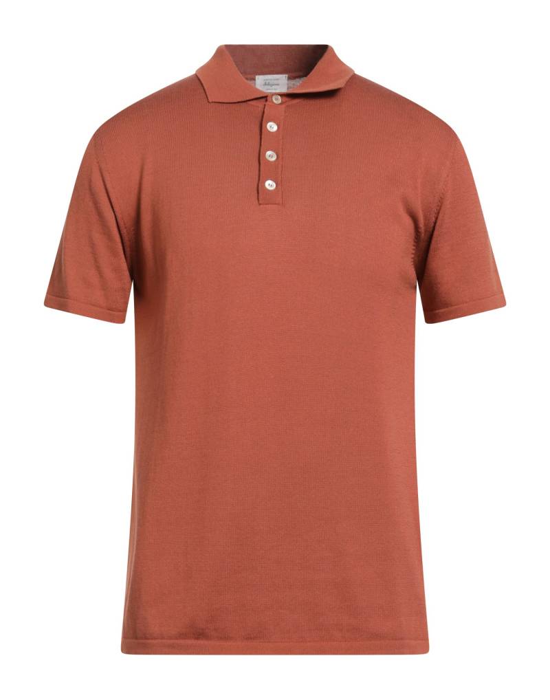 DANIELE FIESOLI Pullover Herren Rostrot von DANIELE FIESOLI