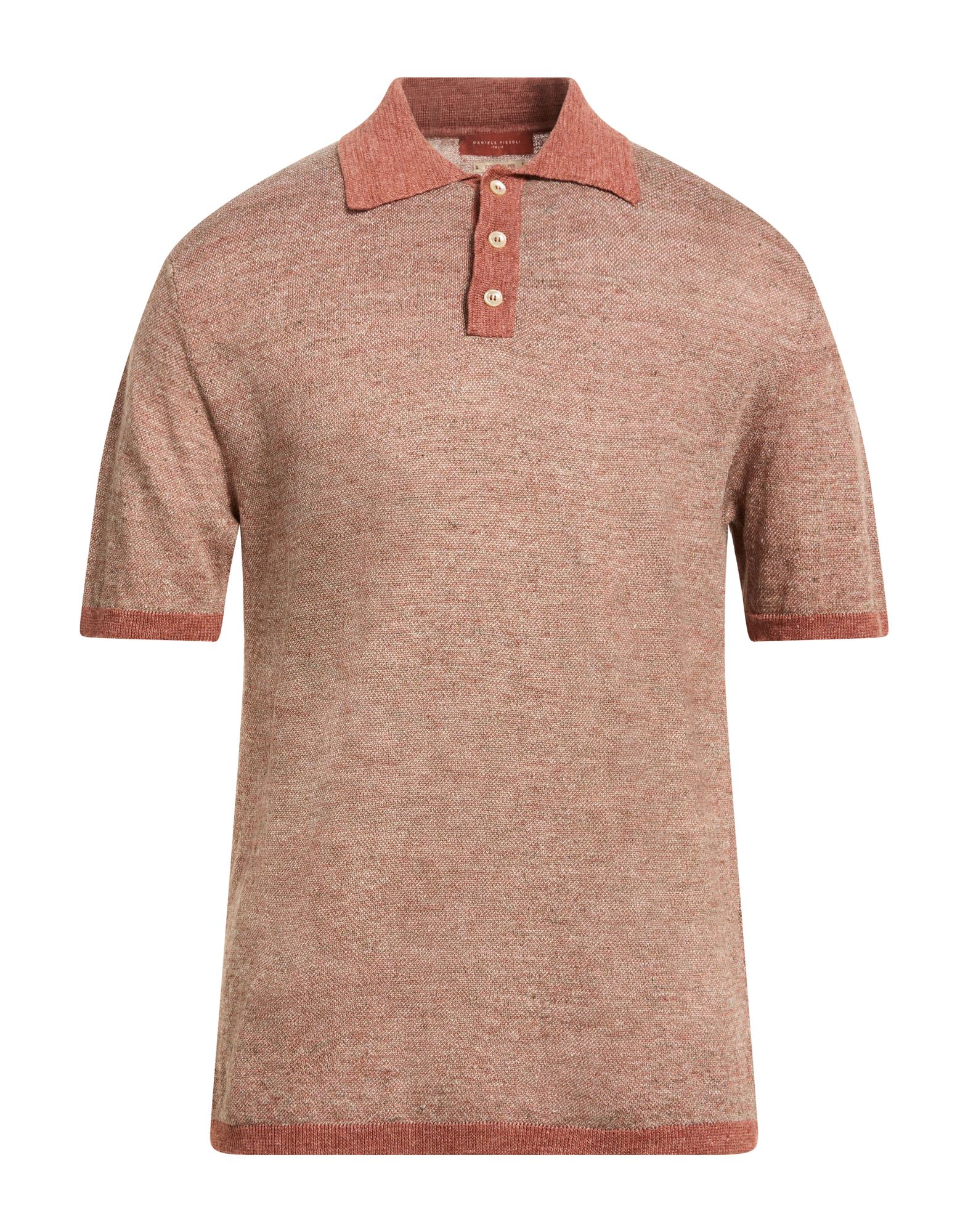 DANIELE FIESOLI Pullover Herren Rostrot von DANIELE FIESOLI