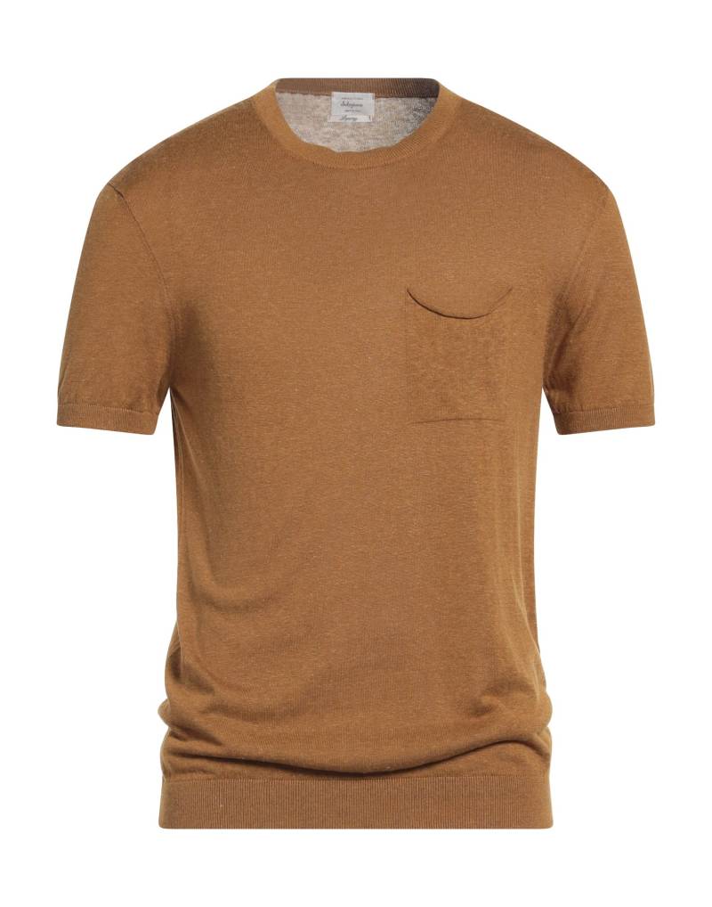 DANIELE FIESOLI Pullover Herren Senf von DANIELE FIESOLI