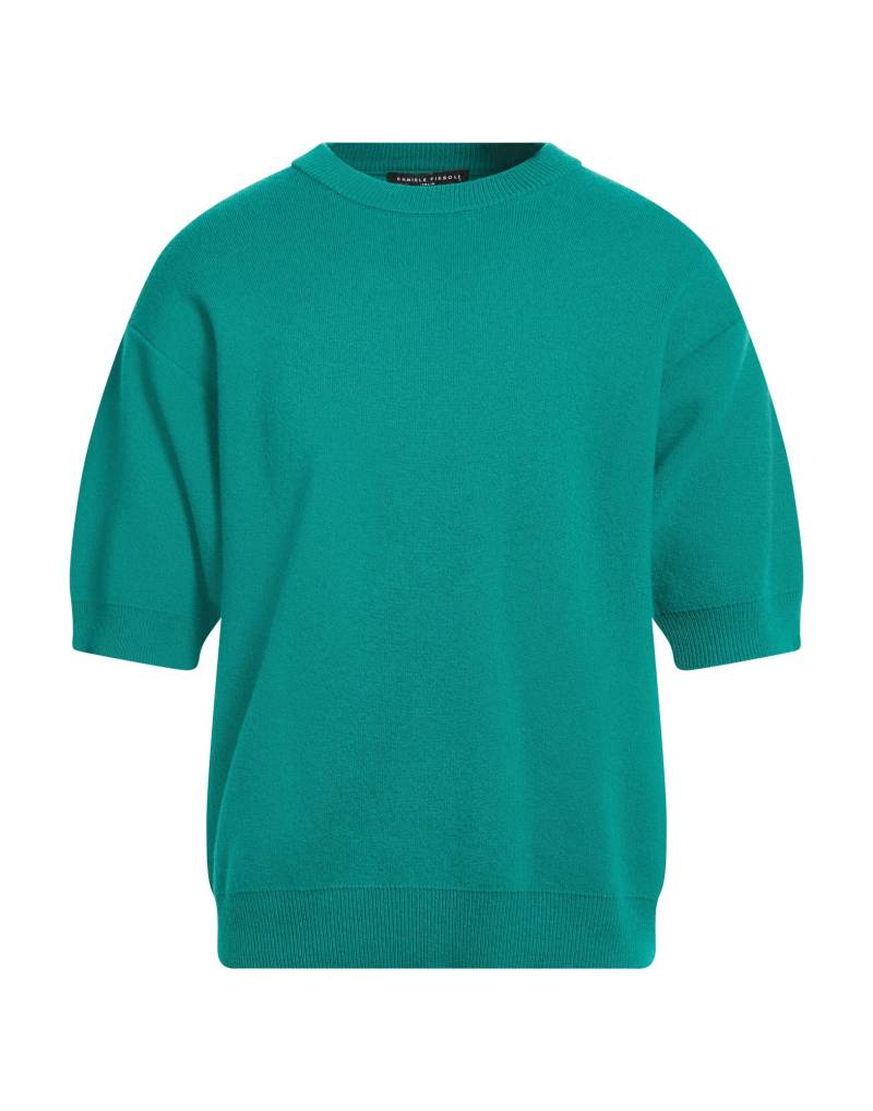 DANIELE FIESOLI Pullover Herren Smaragdgrün von DANIELE FIESOLI