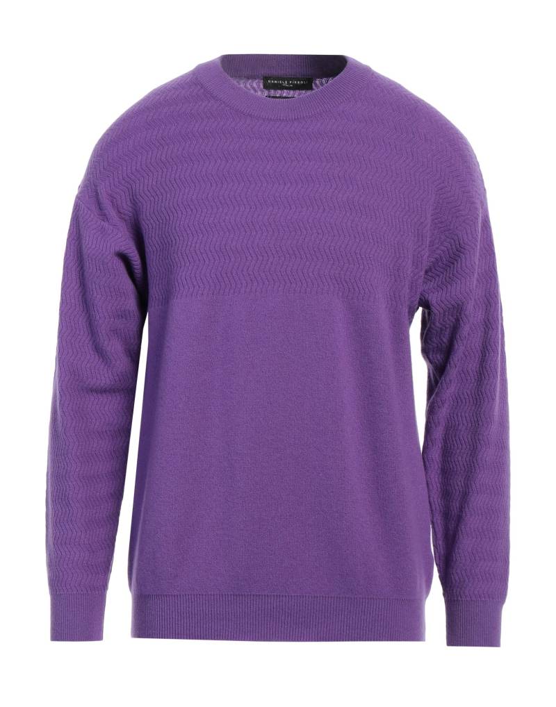 DANIELE FIESOLI Pullover Herren Violett von DANIELE FIESOLI