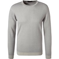DANIELE FIESOLI Herren Pullover grau unifarben von DANIELE FIESOLI