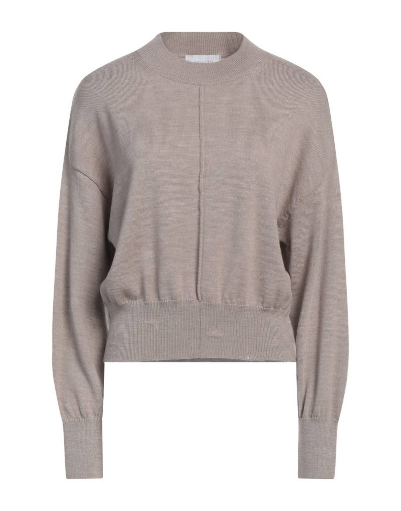 DANIELE FIESOLI Pullover Damen Maulwurfsgrau von DANIELE FIESOLI