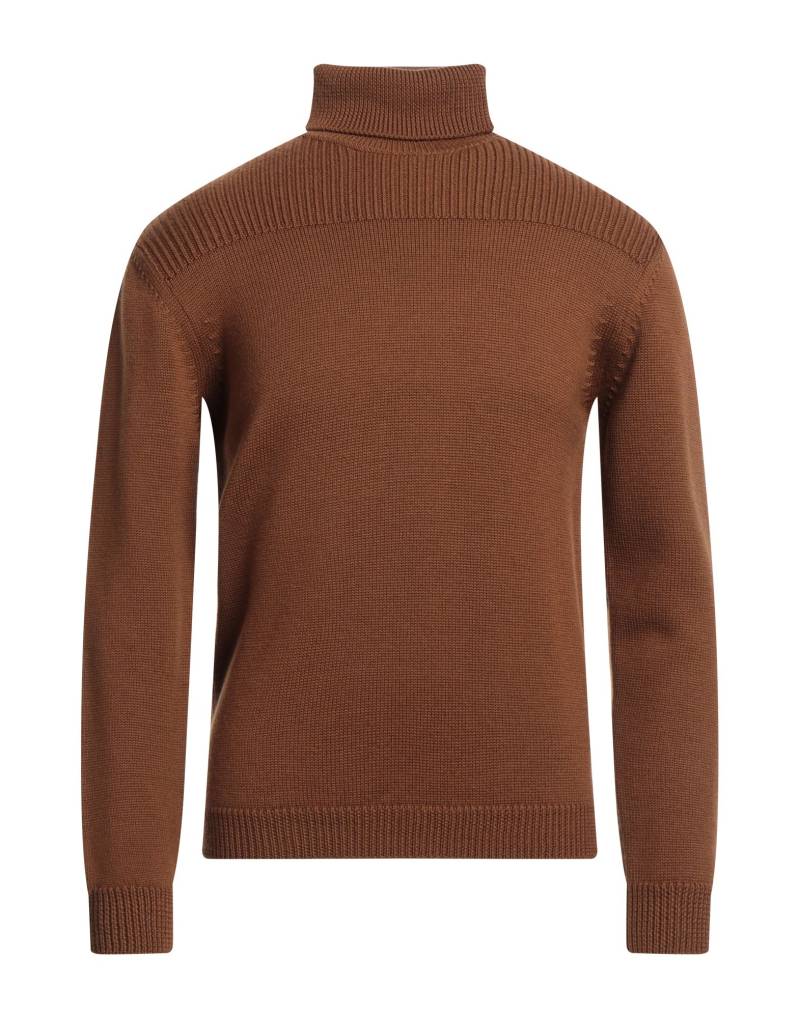 DANIELE FIESOLI Rollkragenpullover Herren Braun von DANIELE FIESOLI