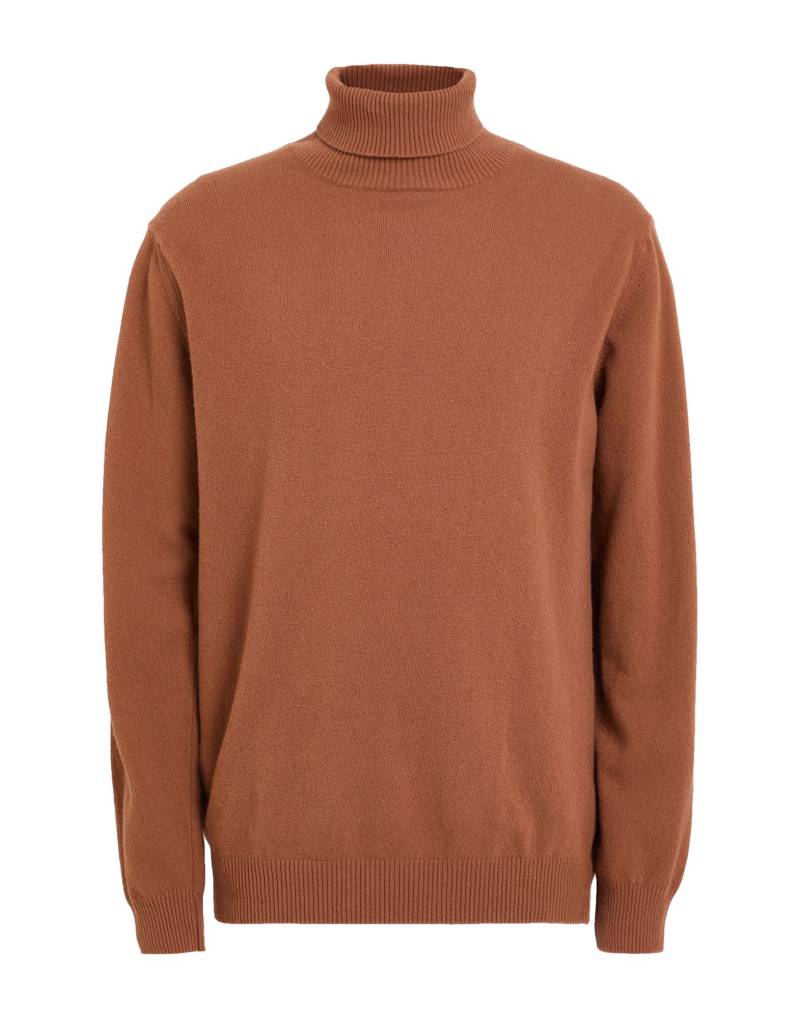 DANIELE FIESOLI Rollkragenpullover Herren Braun von DANIELE FIESOLI