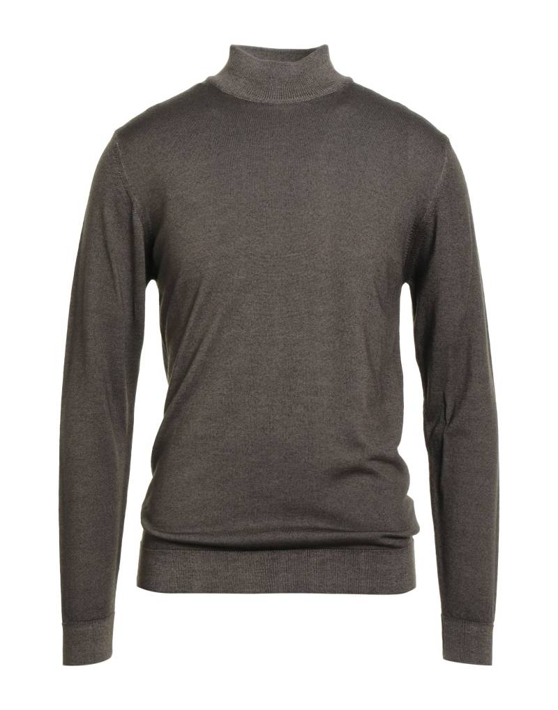 DANIELE FIESOLI Rollkragenpullover Herren Dunkelbraun von DANIELE FIESOLI
