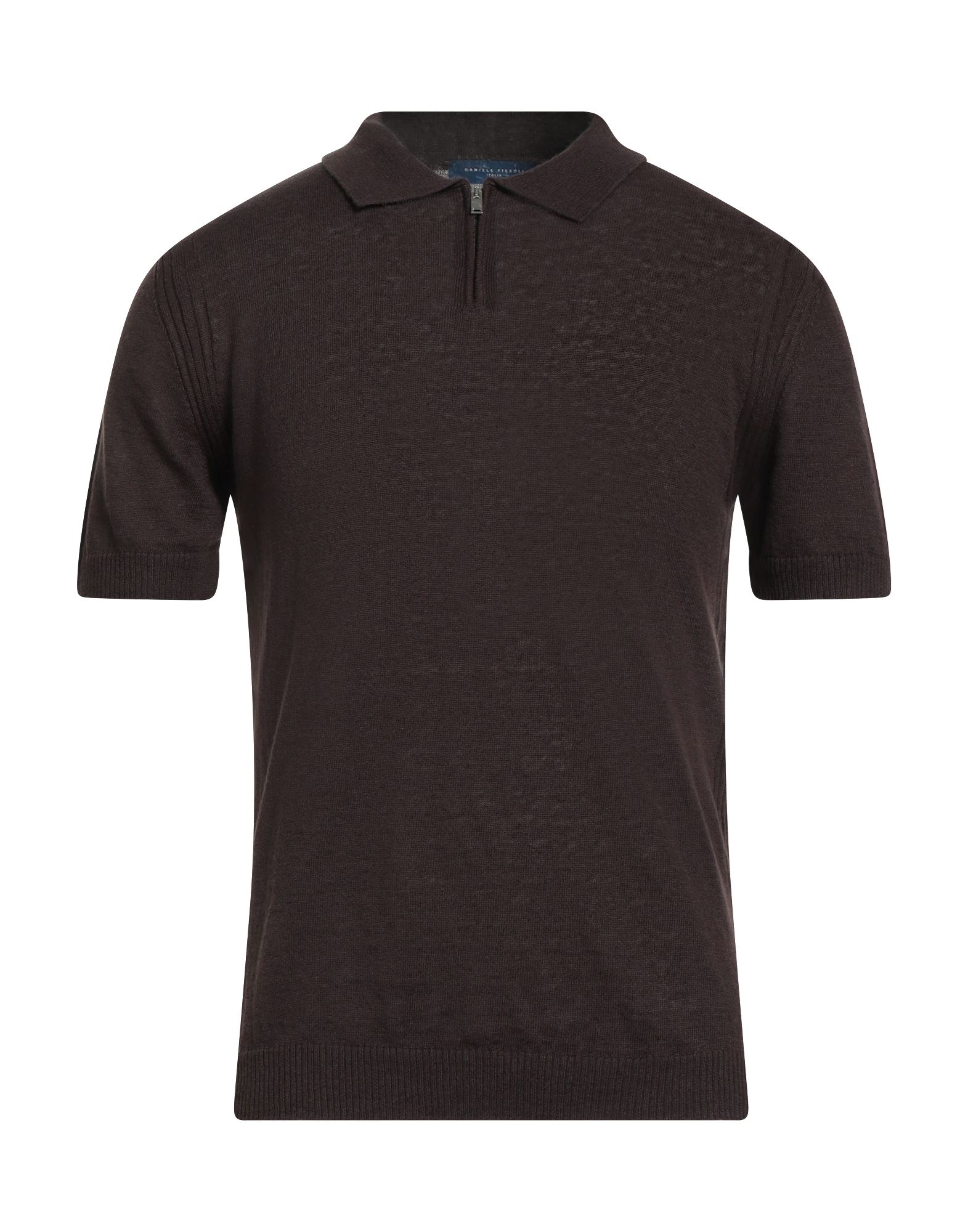 DANIELE FIESOLI Rollkragenpullover Herren Dunkelbraun von DANIELE FIESOLI