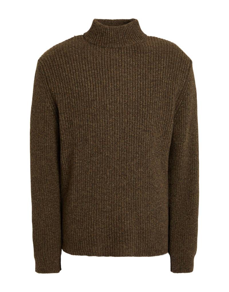 DANIELE FIESOLI Rollkragenpullover Herren Dunkelgrün von DANIELE FIESOLI
