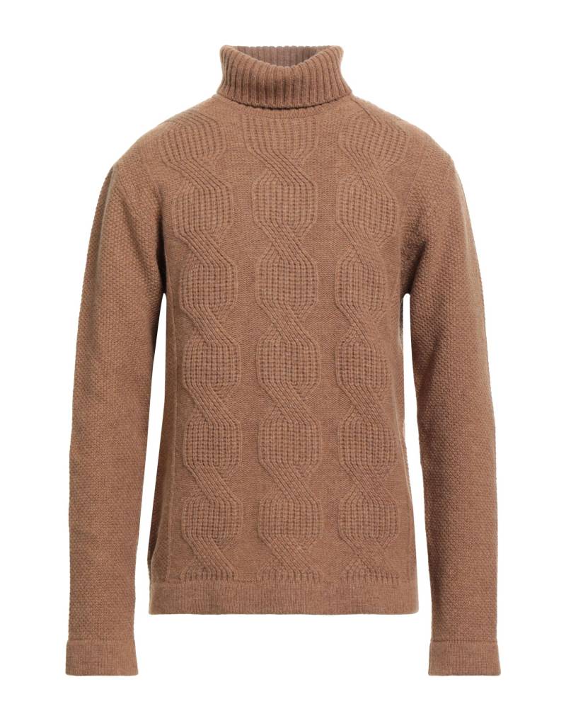 DANIELE FIESOLI Rollkragenpullover Herren Kamel von DANIELE FIESOLI