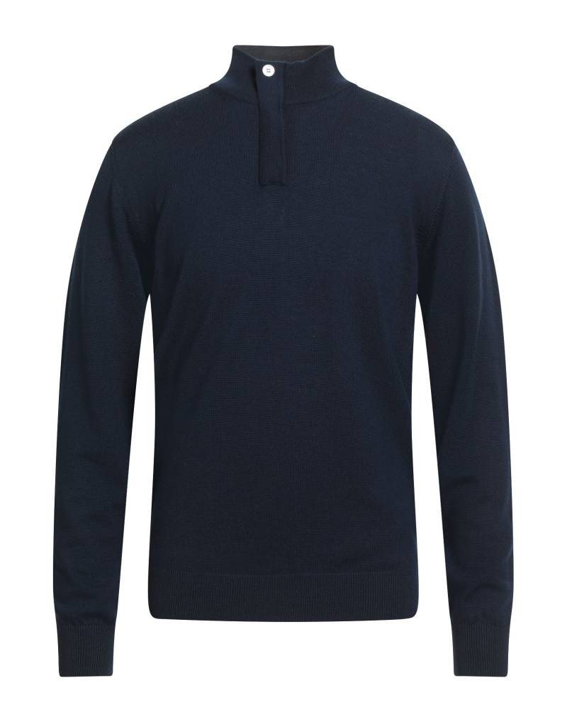 DANIELE FIESOLI Rollkragenpullover Herren Marineblau von DANIELE FIESOLI