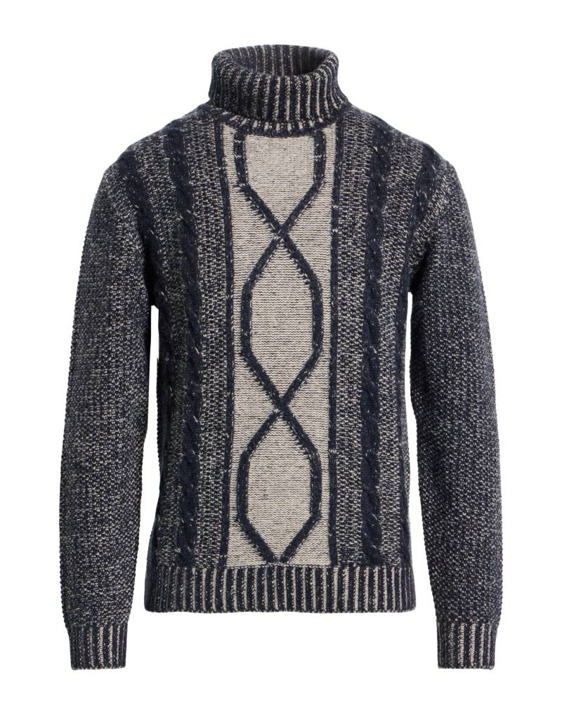 DANIELE FIESOLI Rollkragenpullover Herren Nachtblau von DANIELE FIESOLI