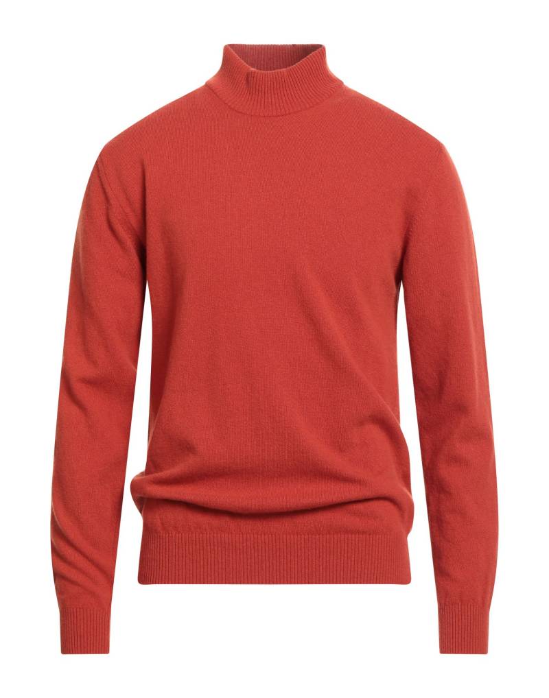 DANIELE FIESOLI Rollkragenpullover Herren Rostrot von DANIELE FIESOLI