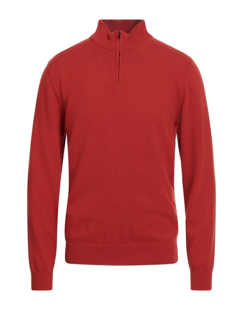 DANIELE FIESOLI Rollkragenpullover Herren Rostrot von DANIELE FIESOLI