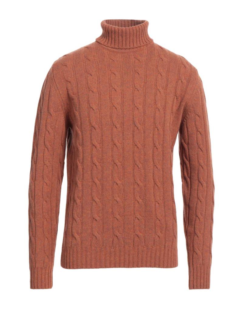 DANIELE FIESOLI Rollkragenpullover Herren Rostrot von DANIELE FIESOLI