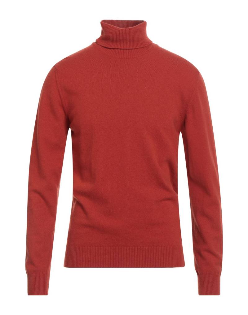 DANIELE FIESOLI Rollkragenpullover Herren Rostrot von DANIELE FIESOLI