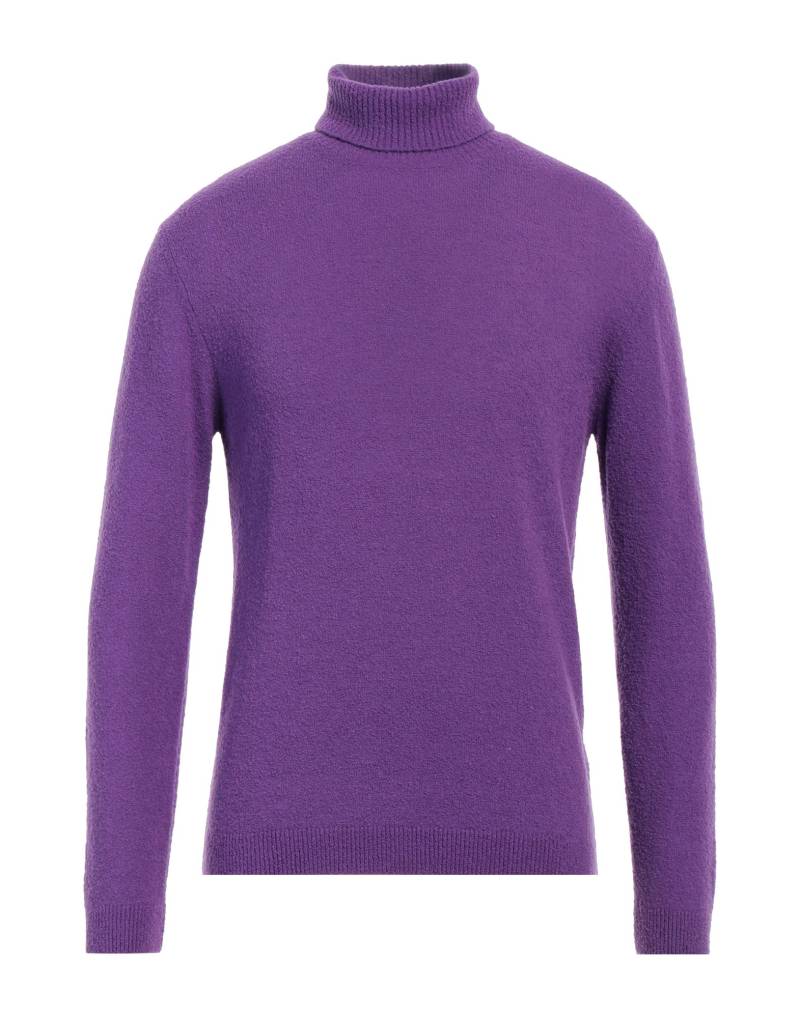 DANIELE FIESOLI Rollkragenpullover Herren Violett von DANIELE FIESOLI