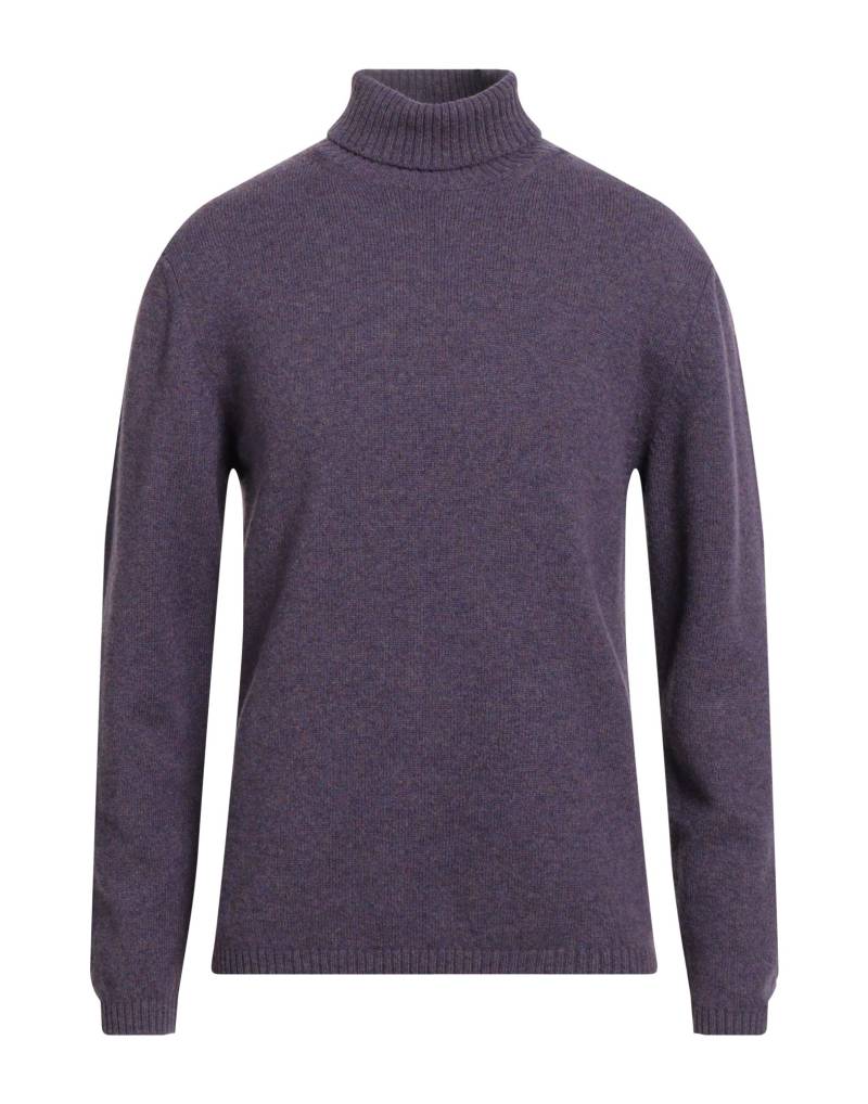 DANIELE FIESOLI Rollkragenpullover Herren Violett von DANIELE FIESOLI