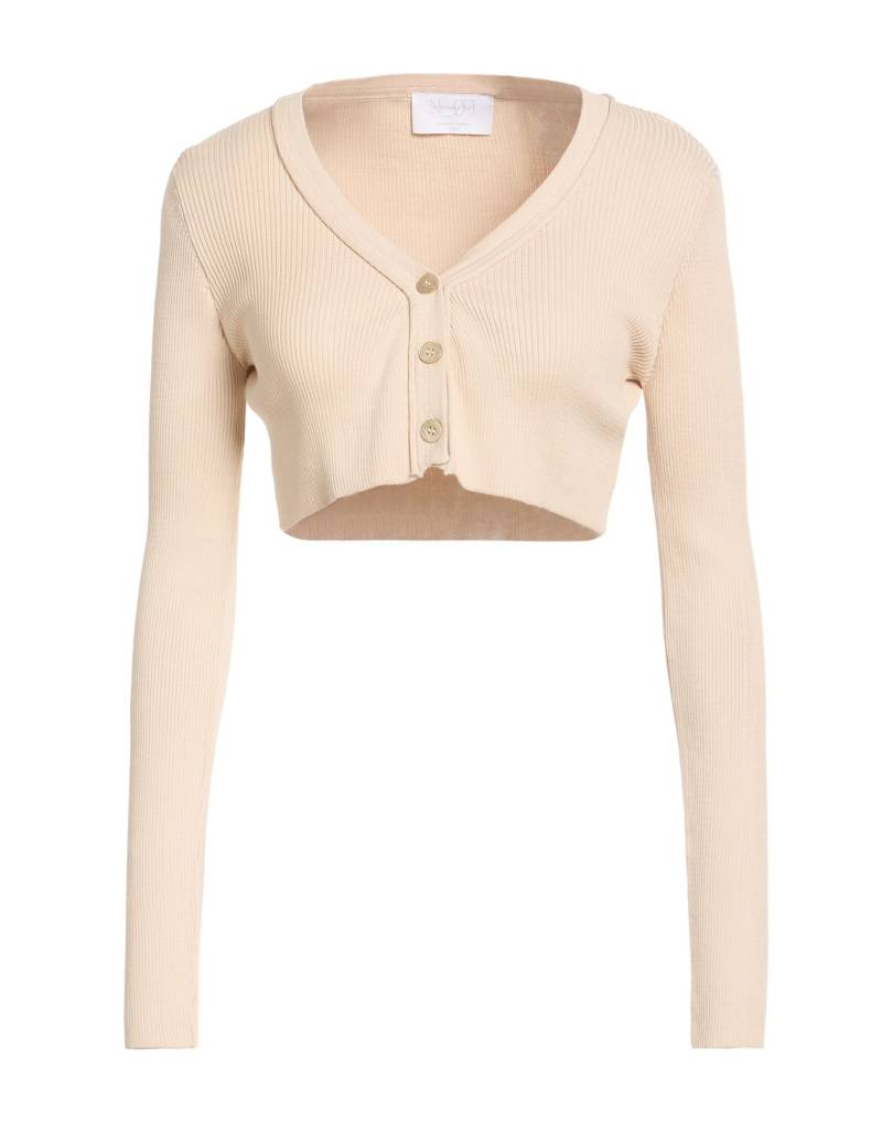 DANIELE FIESOLI Strickjacke Damen Beige von DANIELE FIESOLI