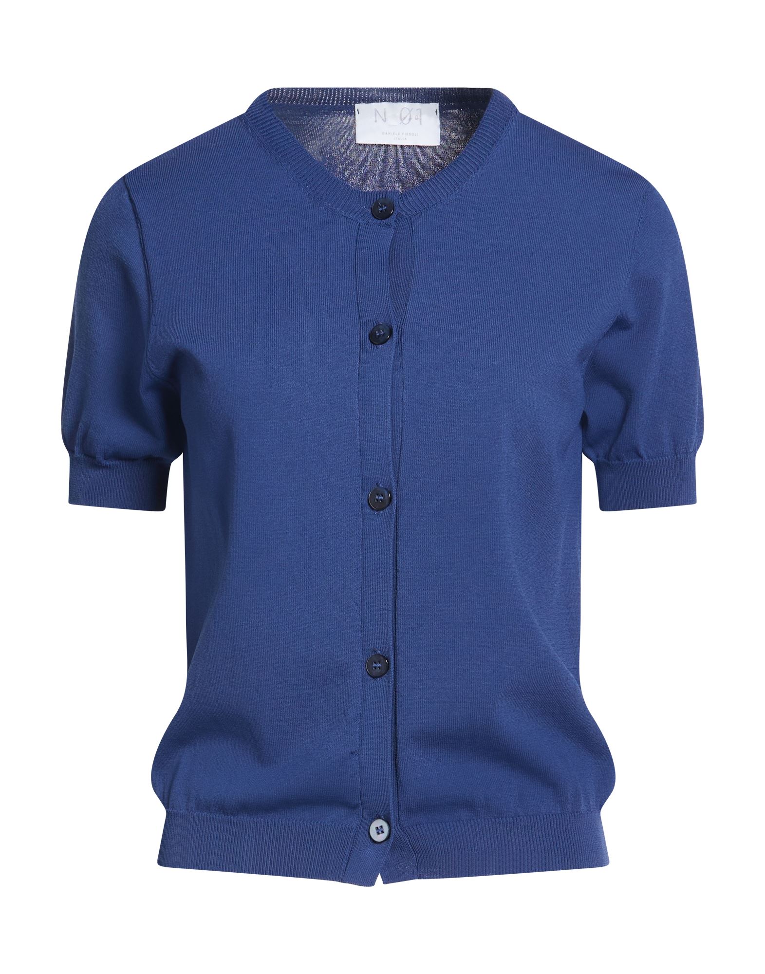 DANIELE FIESOLI Strickjacke Damen Blau von DANIELE FIESOLI