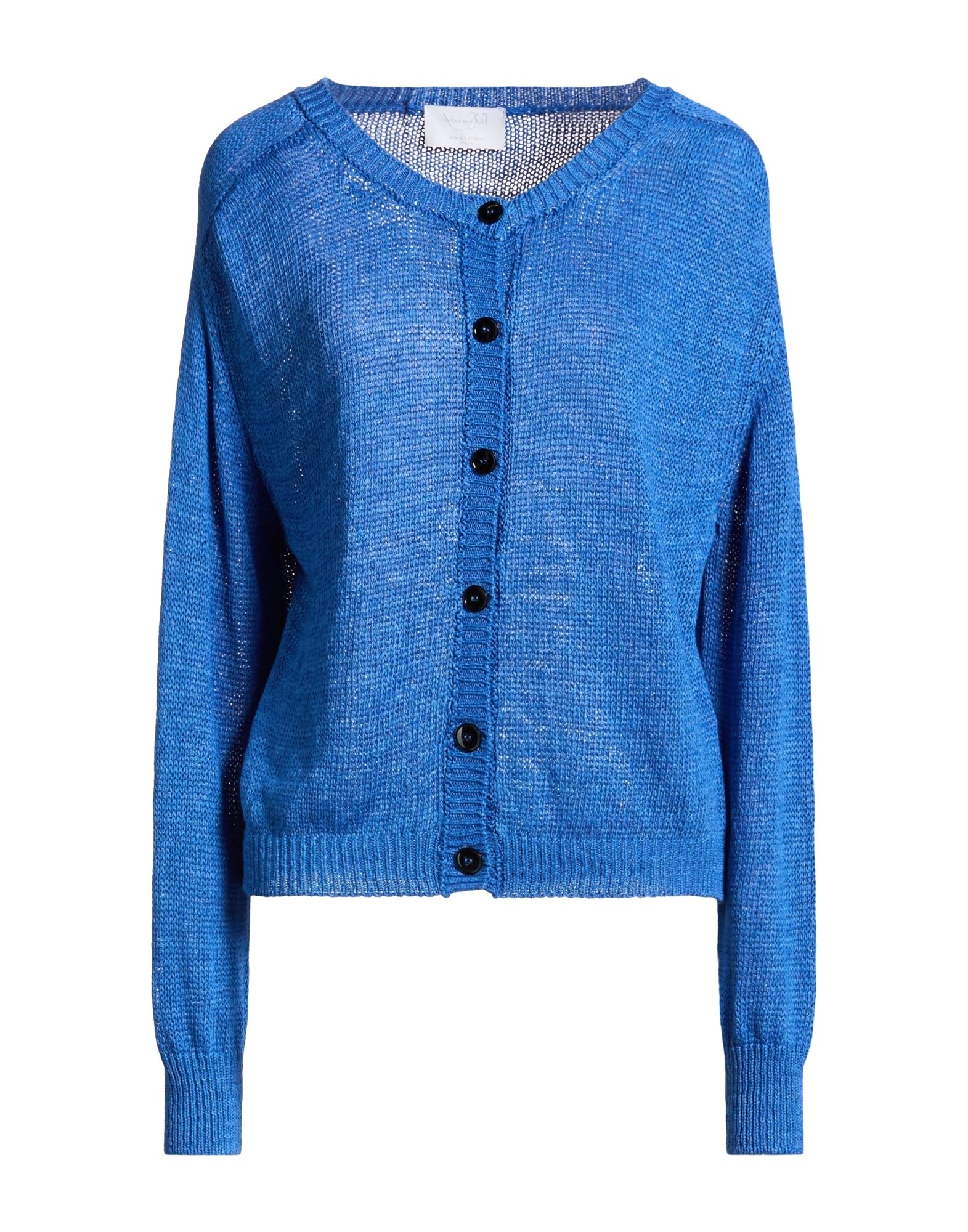 DANIELE FIESOLI Strickjacke Damen Blau von DANIELE FIESOLI
