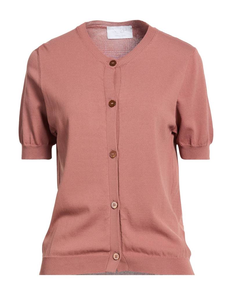 DANIELE FIESOLI Strickjacke Damen Braun von DANIELE FIESOLI